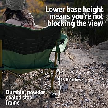 【新品定価2.3万】KELTY ケルティ チェア LOVESEAT Kelty Low Loveseat Camping Chair – Portable, Folding Chair